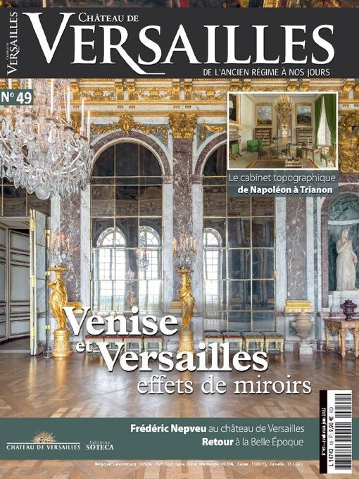 Title details for Chateau de Versailles Magazine by David Serero Inc. - Available